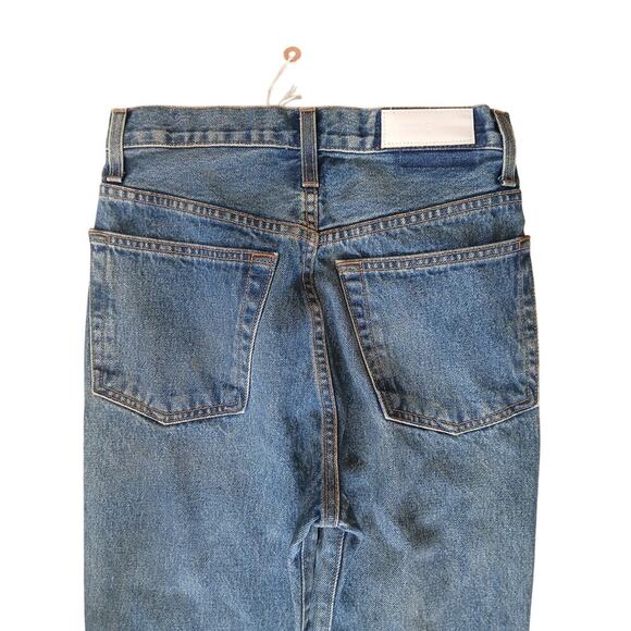 NEW! Re/Done Ultra High Rise Zip Stack Ankle‎ SZ 26 USA - Picture 8 of 9